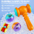 2-in-1 Hammer 1-5+ Rolling Ball & Car Ramp Race Track for Toddlers, Ball Drop Toy for Boys & Girls, Interactive Toys