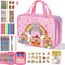 DreamyCandy 73PCS Capybara Washable Markers Set with Glitter Pencil Case,Art Supplies and Craft
