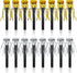 Sumind 36 Pieces Party Blower Noisemakers, Gold and Silver Musical Blowouts for Birthday Supplies