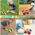 2-4, 3 2 3 4 5 6 MSHALADE Toys Cars for Ages Double-Sided Monster Truck Toys, Stunt Push and Go Friction Cars, Year Old