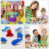 40 pcs Sea Animal Erasers for Kids, 3D Take Apart Pencil Erasers for Classroom Prizes and Party Favors