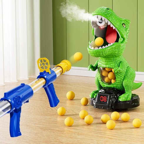 NIPLOOOW Moveable Dinosaur Shooting Toys for Kids 3-8 Years, Movable Shooting Target Toy