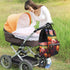 HCBPWVQA Backpack Daypacks Backpack Mommy Beautiful Colorful Flowers Diaper Bag with Changing Pad and Pacifier Holder
