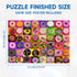 Jigsaw Puzzles 1000 Pieces for Adults - Donuts, Perfectly Fitting Pieces for Families