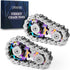 Fidget Spinner Toy for Adults Metal Figette Bike Chain for Adult Men