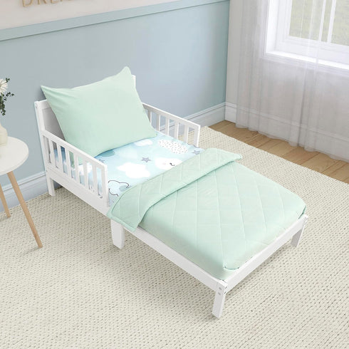 by Evolur 3 Set, Evolur Dreamer Piece Toddler Bedding Super Soft and Breathable Toddler Bedding, Machine Washable