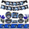 Gamer Birthday Decoration Kit - Video Game Party Supplies for Boys, Includes HAPPY BIRTHDAY Banner, Plates, Cups,