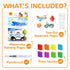 Set 26 8 1-3 2-4 4-6 YPLUS Paint with Water Coloring Book for Toddlers, Mess Free Watercolor Painting with Brush, Pages