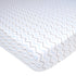 American Baby Company 2 Pack Fitted Crib Sheets, Soft Breathable 100% Cotton Jersey, Blue Star/Blue Zigzag
