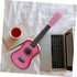 Toddler Toys 23 Inch Acoustic Guitar, Folk Vintage Stringed Instrument Wooden Guitar Birthday Present
