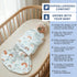 Swaddle,3-Way Blanket,100% 3-6 GUNTAIL Newborn Sleep Sack Baby Adjustable Wearable Rayon Cotton Swaddling sleeping bag