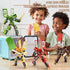 BOZOBO 2 1 Ice Cream Transforming Toy, in Popsicle Transform into Robot Action Figure, DIY Transformation Figure Toys