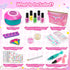 Set 7-12 Amagoing Kids Nail Polish for Girls, Girls Nail Kit Ages with Nail Dryer, Quick-Dry Nail Polish, Nail Art