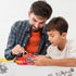 ArtCreativity Metal Model Car Building Kit, 230 PC 3D Car Model Kit for Boys, Red Vintage Toy Racecar