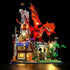 LED Light Kit for Lego 21348 Dungeons Dragons: Red Dragon's Tale Set, Compatible with Lego 21348 Model
