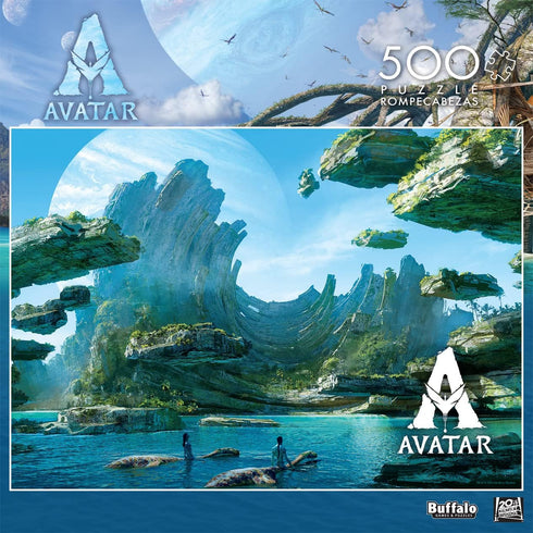 Buffalo Games - Avatar 2 - Cove of The Ancestors - 500 Piece Jigsaw Puzzle for Adults Challenging Puzzle Perfect for Game Nights - Finished Puzzle Size is 21.25 x 15.00