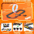 9.86ft 2-in-1 Sets 4 Set Counter,Birthday Boys(S2) Slot Car Track Toy - with Cars,Battery or Electric Car Track