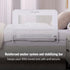 Dream On Me Lightweight Mesh Security Adjustable Bed Rail for Toddler, Breathable Mesh Fabric, Suitable for All Types