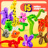 8-12 6 7 8 9 10 11 12 Dan&Darci Balloon Animal Twisting Kit with Pump for Kids - Boy & Girl Gift - Birthday Gifts