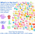 200 Set 32 Pcs Mini Resin Animal - Styles Glow in The Dark Tiny Figurines for Fairy Garden, Party Favors, Dollhouse