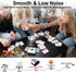 1-2 10 Gelabur Automatic Card Shuffler, Rechargeable Card shuffler Machine for Decks, Low Noise Dual Mode Electric Card