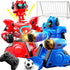 LZZAPJ 2-Pack Remote Control Fighting Robot Battle Bots Toys with Sounds &