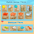 29 Summer TOY Life Pcs Dinosaur Beach Toys Sand Toys Toddlers with Castle Bucket Shovels & Sand Castle Building Kit