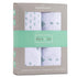 Bassinet Sheets Fitted Cover, Flexible Fit 100% Soft Jersey Knit Cotton - Neutral Grey Sage Diamond