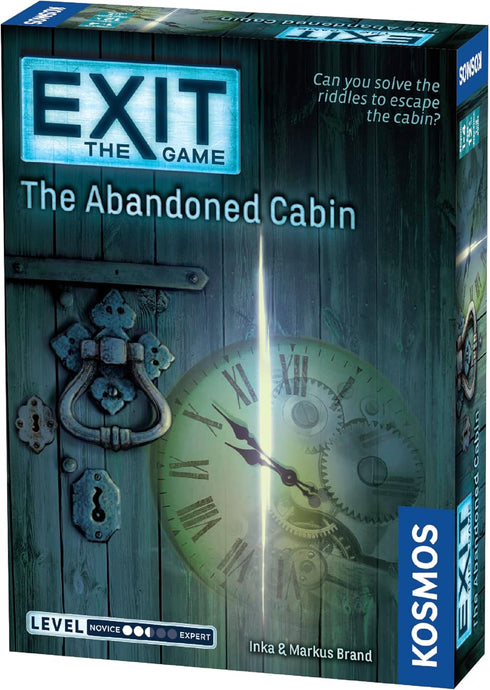 Exit: The Abandoned Cabin - Kennerspiel Des Jahres Winner, Card-Based Family Escape Room Game for 1-4 Players, Ages 12+