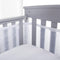 BreathableBaby Breathable Mesh Liner for Full-Size Cribs, Sheer Deluxe 5mm Mesh, Stars