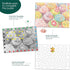 Keeping Busy Dementia Puzzles for Seniors, Cupcake 63 Piece Puzzle, Color Coded with Templates