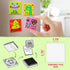 Magnetic Mini Tile Art DIY Craft Kit, Design and Paint Magnet Tiles, Includes 12 Tile Magnets, 8 Paint Colors