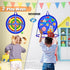2 in 1 Basketball Hoop and Dart Board - 14" for Kids, Sports & Outdoor Play Birthday Gift Toys