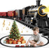 Set 3-4, Sets 3-8 Train for Toddlers Electrical Trains with Track, Light, Sound, Christmas Train for Around The Tree