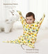 Unisex Long Sleeve Bamboo Baby Sleeper Gown - Newborn Sleep Sack