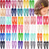 CÉLLOT 88 Pieces 2 Inch Snap Hair Clips - No Slip Metal Barrettes for Girls, Toddlers, Kids, Women
