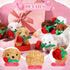 Liliful 20 Pcs Valentine Animals Dog with Rose - Mini Valentine's Day Plushie Gifts