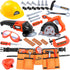 Kids Tool Set - Zealous Pretend Construction Toy with Tool Belt, Toddler Tool Set for Ages 3-7