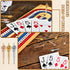 Jexine 18 Pcs Metal Cribbage Pegs - Unique Cribbage Board Pegs for Game Accessories, Fit 1/8 Holes, 3 Colors