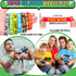 Winrayk 12 Set Video Game Party Favors - Gaming Drawstring Bag, Silicone Bracelet, Glow In The Dark Tattoo