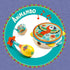Set 3+ DJECO Animambo Tambourine, Maraca, Castanet Music Instrument - Cute Parrot, Fish & Owl Design Toddler