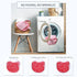 Set of 8 Organic Cotton Baby Drool Bibs - Bandana Teething Bibs for Baby, Ultra Soft, No Scratch