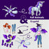 BLASTFORCRAFTS Set 309,000+ Cryptid Construction Kit Magnets Build a Monster with Combos, Magnetic Book & Speech