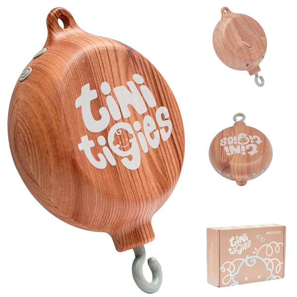 TINITIGIES Crib Mobile Motor - Baby Mobile Music Box with 3 Modes