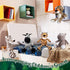 HyDren 10 Pcs Safari Stuffed Animals Plush Jungle Toys for Girls Boys, Elephant, Giraffe, Lion, Tiger, Monkey, and More