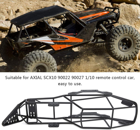 Metal Roll Cage Full Tube Frame Body Chassis for SCX10 1/10 RC Crawler Truck Parts