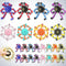 Irvotbes Transformable Fidget Spinners,Funny Stress Relief Sensory Fidget Toys,Deformable Chain DIY Robot Fingertip