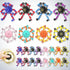 Irvotbes Transformable Fidget Spinners,Funny Stress Relief Sensory Fidget Toys,Deformable Chain DIY Robot Fingertip