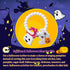 Cute Ghouls Ring Teether and Ghost Teether for Halloween Activities, Toddlers & Kids