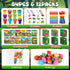 84Pcs Set BenLouis Dinosaur Party Favors Dino Theme Coloring Books Crayons Sticker Bulk for Kids Jurassic Birthday